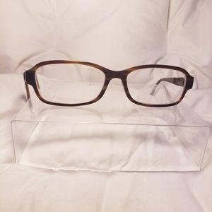 Brown Rectangular Eye Glasses